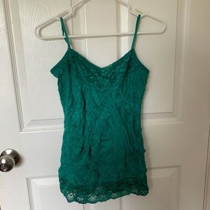 Lace tank top